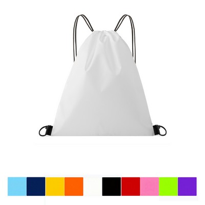 Polyester Drawstring Storage Backpack