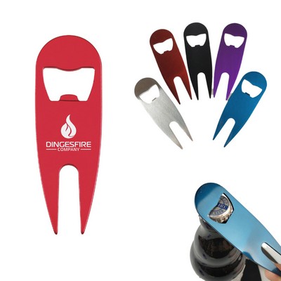 Golf Divot Tool & Bottle Cap Opener