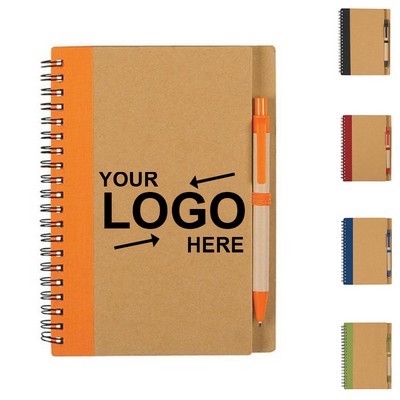 Eco Kraft Paper Patchwork Notepad