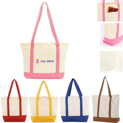 Reinforced Cotton Tote Bag