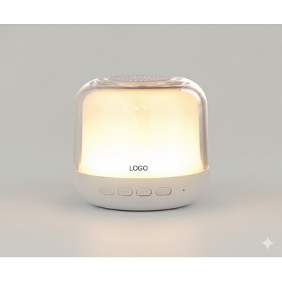 Tap Control LED Night Light Speaker Colorful Breathing Bluetooth Lamp