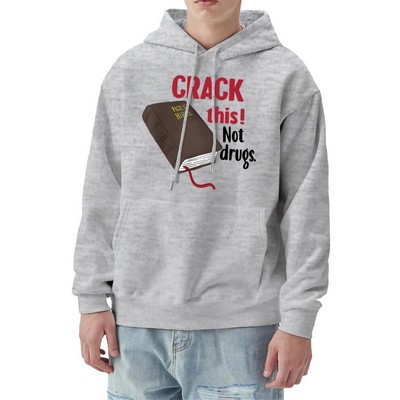 Premium 50/50 Blend Hoodie DTG & POD Ready Customization