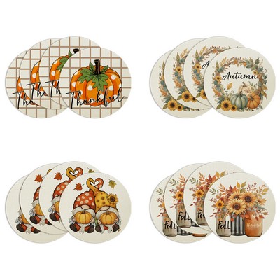 Round Linen Placemat
