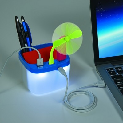Desk Organizer W/ 3 USB Port