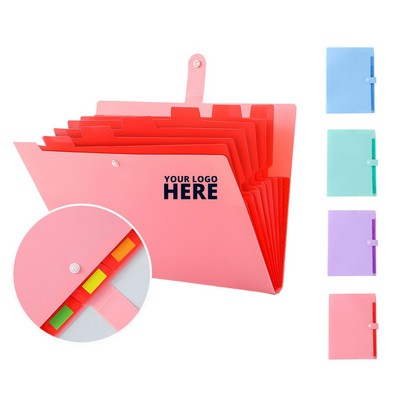 7 Compartment File Folder