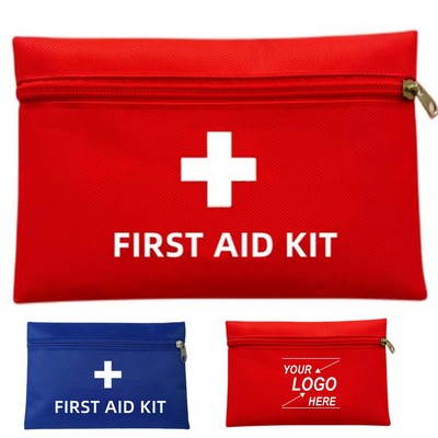 Compact Survival First Aid Empty Pouch Bag for Camping & Hiking