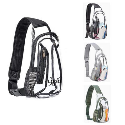 Stadium Approved Clear Sling Bag
