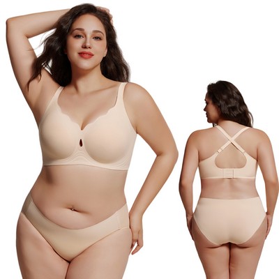 Seamless Bra For Women With Large Cup Sizes