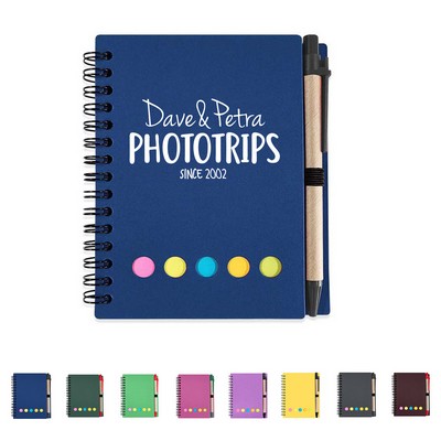 Eco-friendly Kraft Paper Coil Notebook