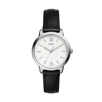 Fossil - Ladies' The Minimalist Black Leather Watch