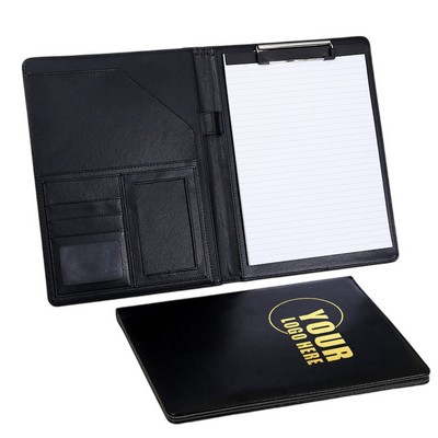 PU Leather Business Portfolio With Notepad
