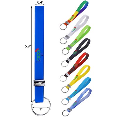 Silicone Wristband Keychain