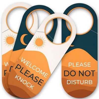 Custom Hotel "Do Not Disturb" Advertisement Door Hanger Sign