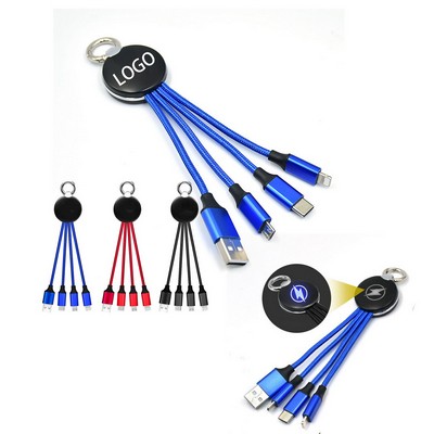 Universal Multi USB Keychain Charging Cable