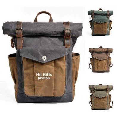 Canvas Roll Backpack
