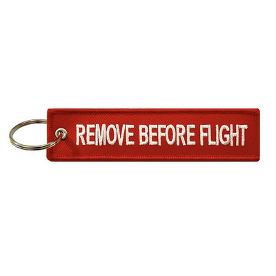 Embroidered Keytag Keychain