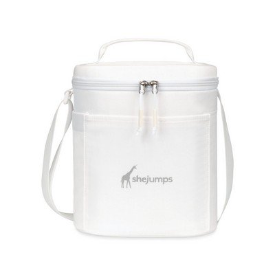 Aviana™ Rowan Recycled Nylon Lunch Cooler - AWARE™ - Marshmallow