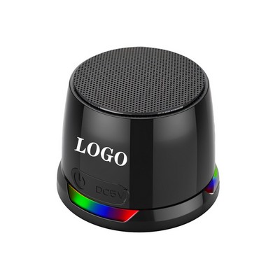 Wireless Magnetic Speaker Compact Rechargeable Loud Sound For Home Camping