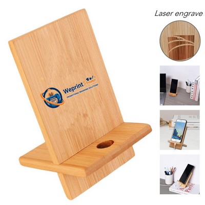 Bamboo Phone Stand