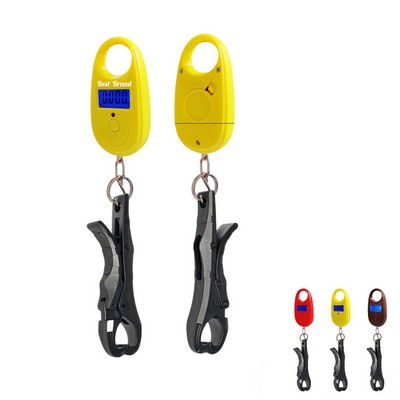 Digital Fish Scale With Lip Gripper