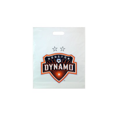 1.75 Mil Fold Over Die Cut Handle Bag (16"x18"x4")