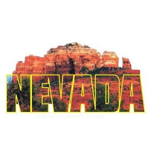 Red Rock Canyon Promotional Magnet w/ Strip Magnet (3 Square Inch)