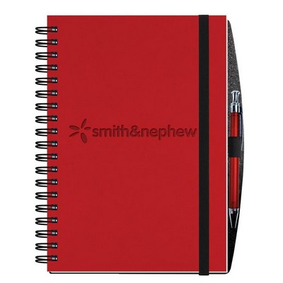 Executive Journals w/100 Sheets & Pen (7"x 10")