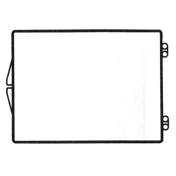 Rigid Clear Hinged Plastic Box (2 9/16"x3 1/2"x3/4")