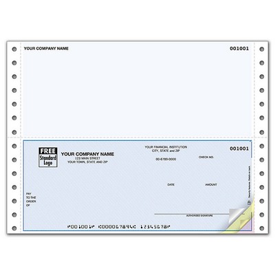 Checks - Compatible Continuous Multipurpose, Bottom (2 Part)