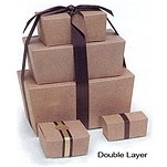 Double Ballotin Candy Box Tray (4 1/2"x2 3/4"x7/8")