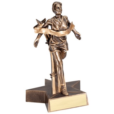 Track, Female Superstar Resin - 8-1/2"