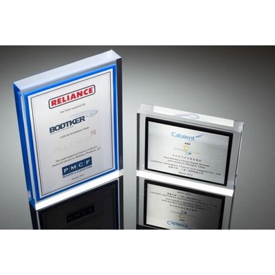 Rectangle Embedment Business Card (2 3/4"x4"x7/8")