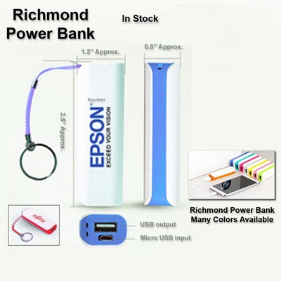 Richmond Power Bank 2600 mAh