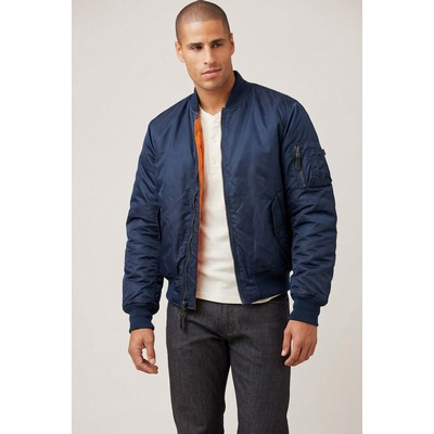 Bravo MA-1 Flight Jacket (Navy Blue)