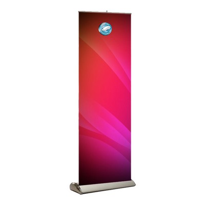 Premium Retractable Banner Kit, Fabric (33" x 80")