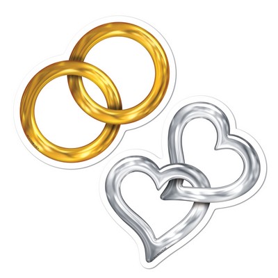 Mini Wedding Cutouts