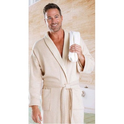 Shawl Collar Jersey Bathrobe