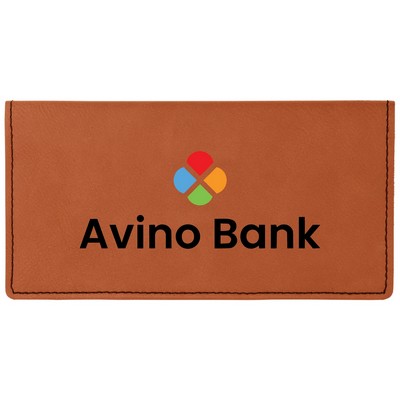 Rawhide Leatherette Checkbook Cover