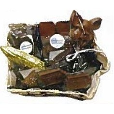 Small Iowa State Shaped Gift Basket