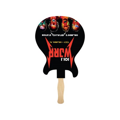 Electric Guitar Shape Sandwiched Fan