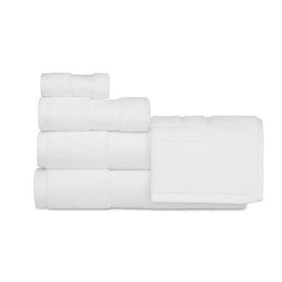 Miasma 100% Zero Twist Cotton Dobby Border Washcloth