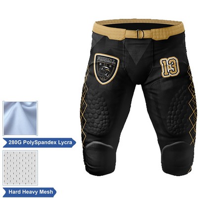 Men's & Kids' Premium Sublimation 3/4 Length Football Tights