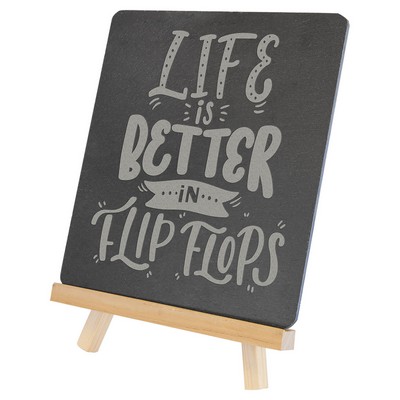 Wood/Slate Easel