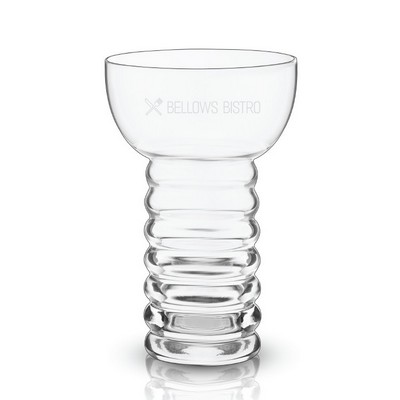 Viski® Crystal Pearl Diver Glass, set of 2
