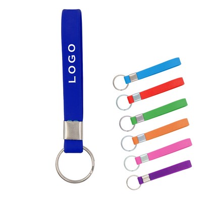 Silicone Bracelet Key Chain
