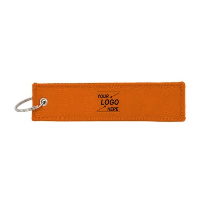 Embroidered Keychain Tag