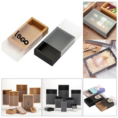 PVC Craft Paper Drawer Box