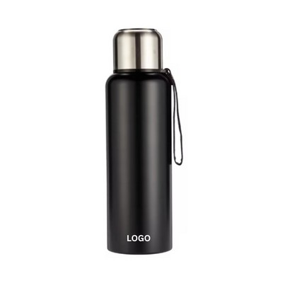 1000ml Vacuum Insulated Stainless Steel Thermos Large Capacity Leak-Proof Travel Flask