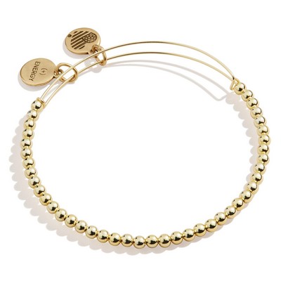 Alex and Ani® Dot Beaded Gold Bangle