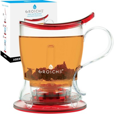 Teapot: Aberdeen, 525ml/17.7 fl. Oz clear Tritan bottom dispensing teapot